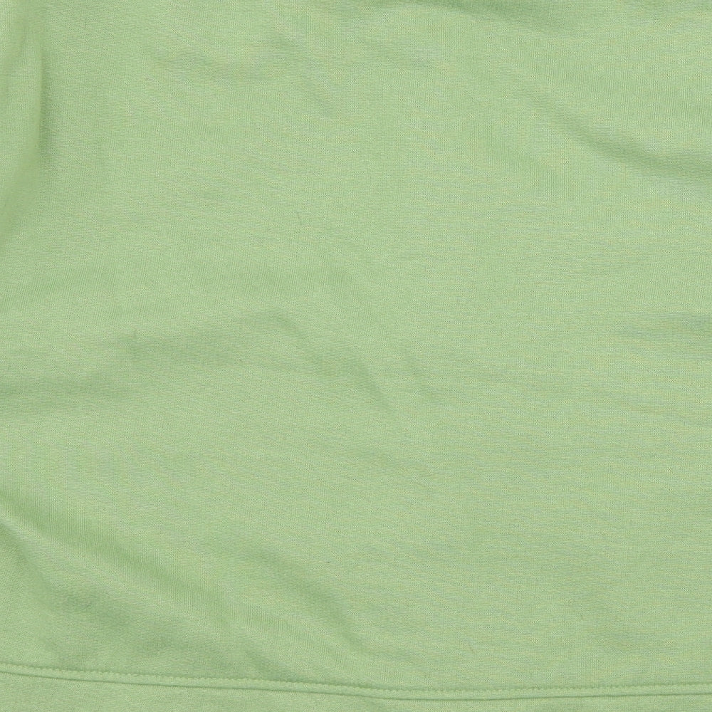 Womens UK Size M Exe Collection Green Pullover Sweatshirt