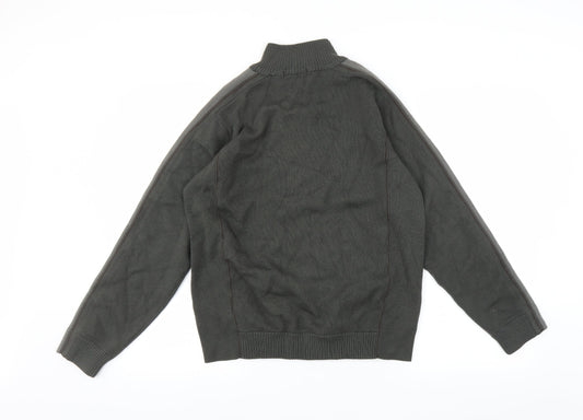 Marks and Spencer Mens Green Pullover Jumper Size S
