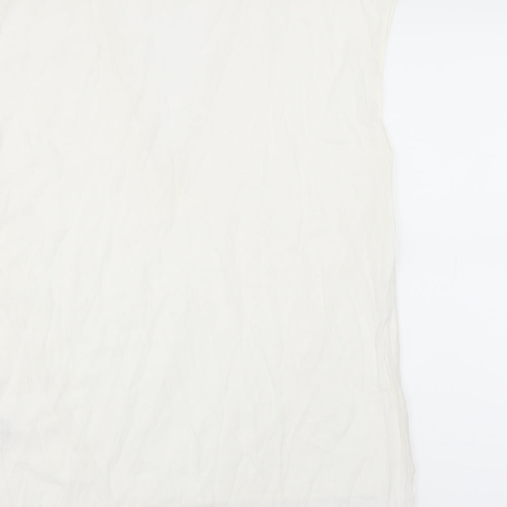 Womens UK Size 16 H&M White Basic Blouse