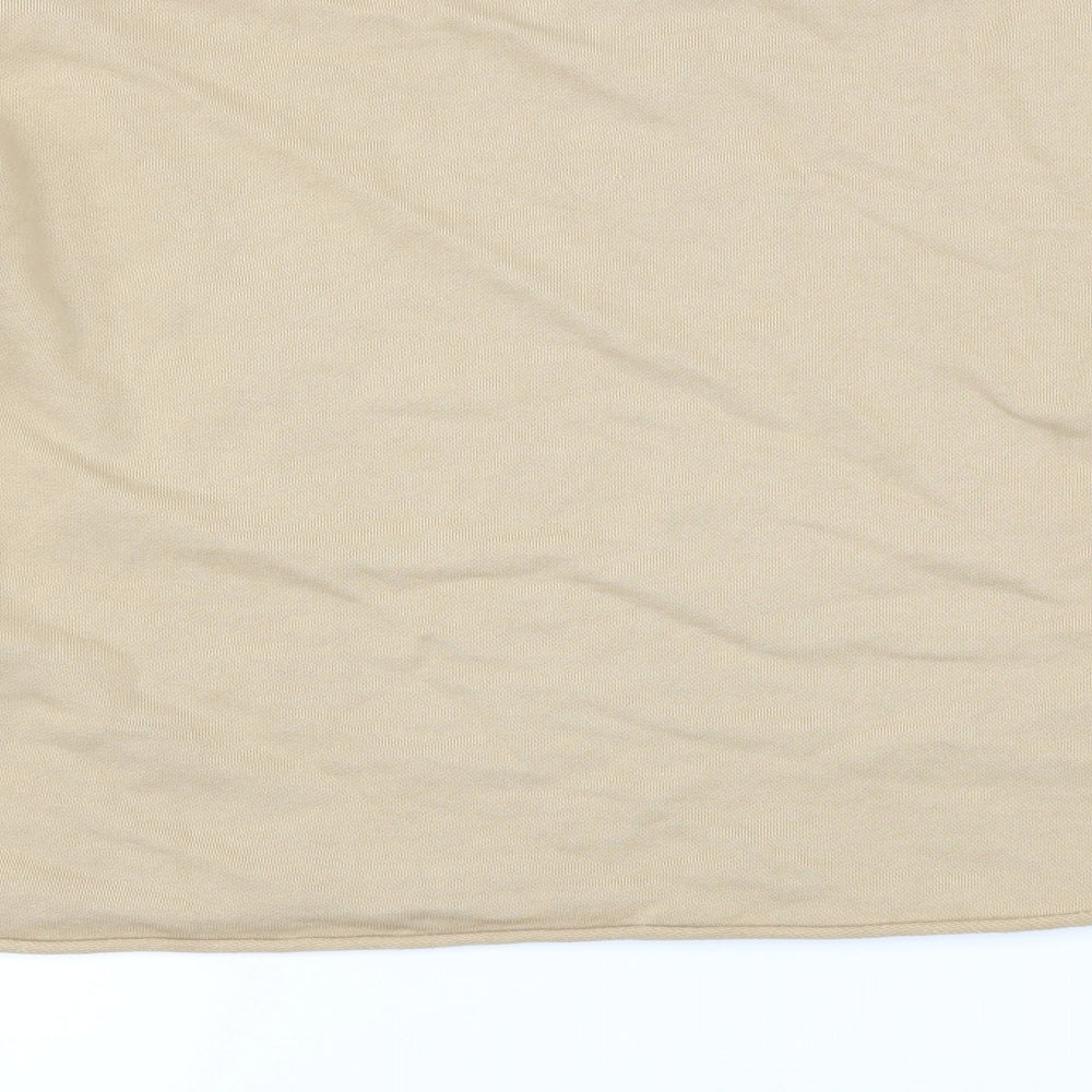 Womens UK Size M Pull & Bear Beige Pullover Sweatshirt