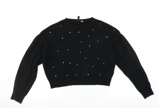 Divided by H&M Womens Black Pullover Jumper Size M