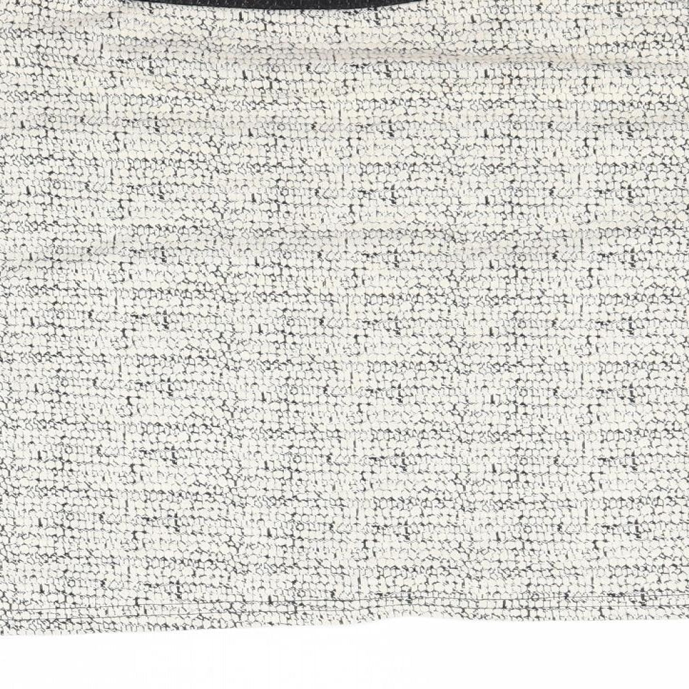 Womens UK Size 14 Select Ivory Basic T-Shirt