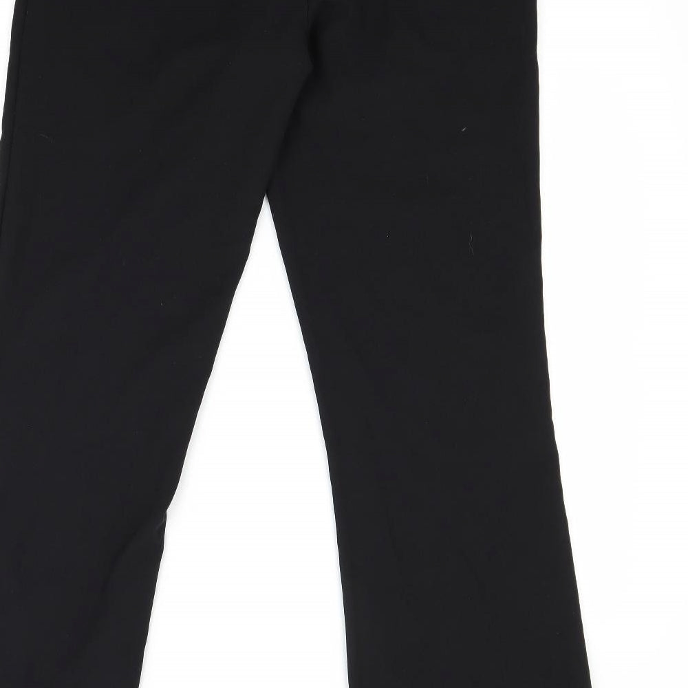 George Womens Black Trousers Size 12 L30 in