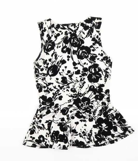 Womens UK Size 8 Select White Tunic Tank