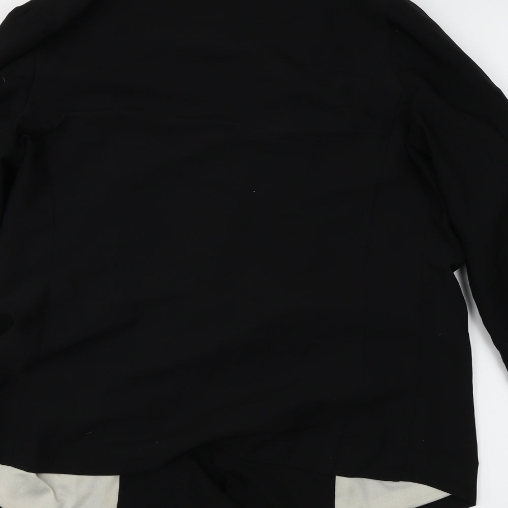 New Look Womens Black Jacket Blazer Size 8