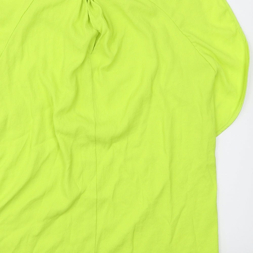 Womens UK Size 16 NEXT Green Basic Blouse