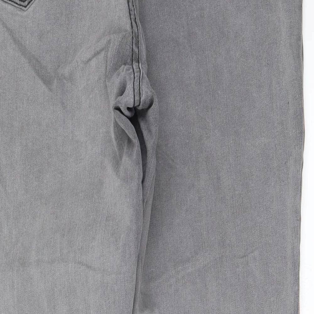 denim co Womens Grey Straight Jeans Size 20 L29 in