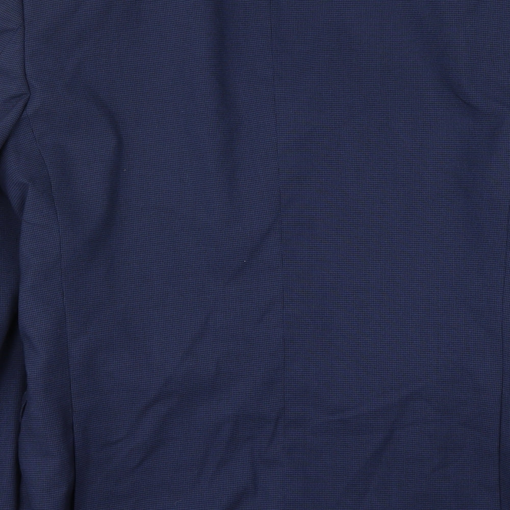 Mens UK Size 36 Preworn Regular Blue Suit Jacket