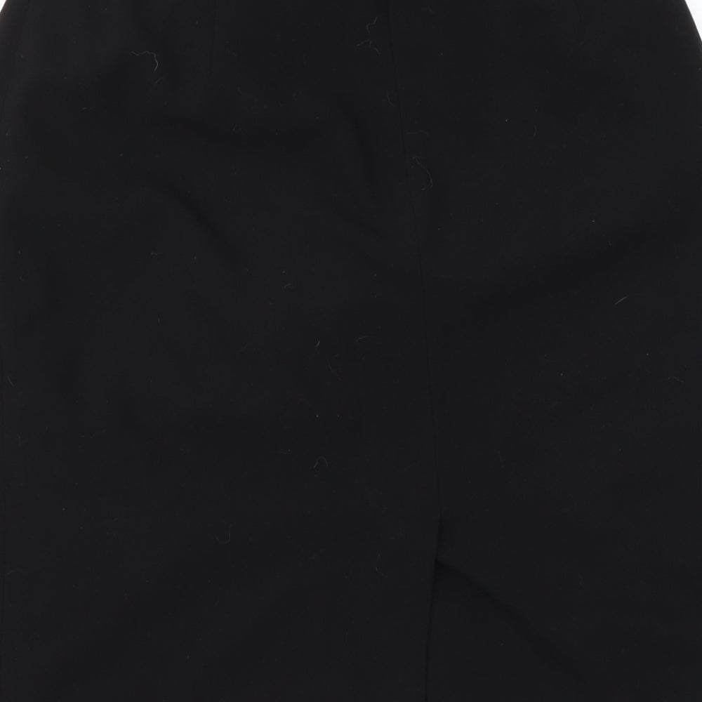 Precis Womens Black A-Line Skirt Size 28 in