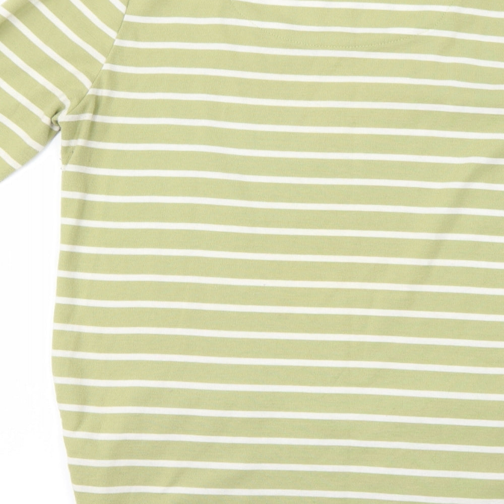 Womens UK Size 14 Alexara Green Basic Blouse