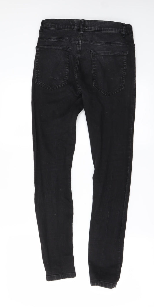 Pull & Bear Womens Black   Skinny Jeans Size 26 in L26 in