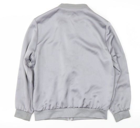 Womens UK Size 8 Topshop Grey Jacket