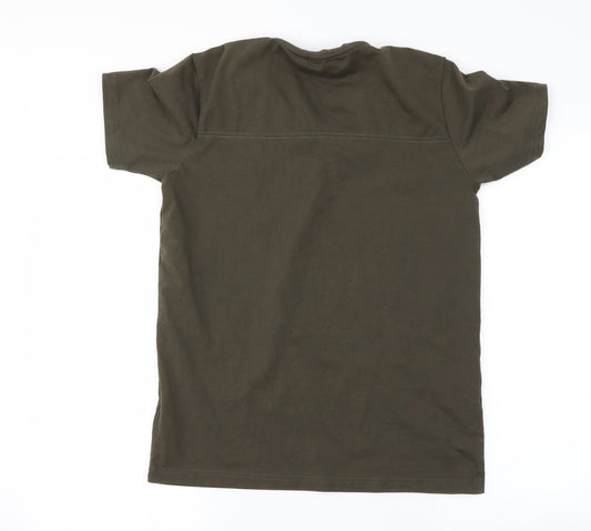 Preworn Mens Green T-Shirt Size L