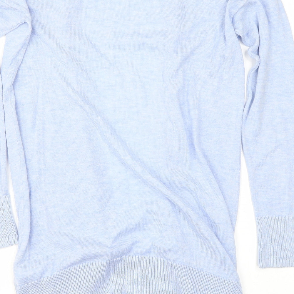 F&F Womens Purple Cardigan Jumper Size 6