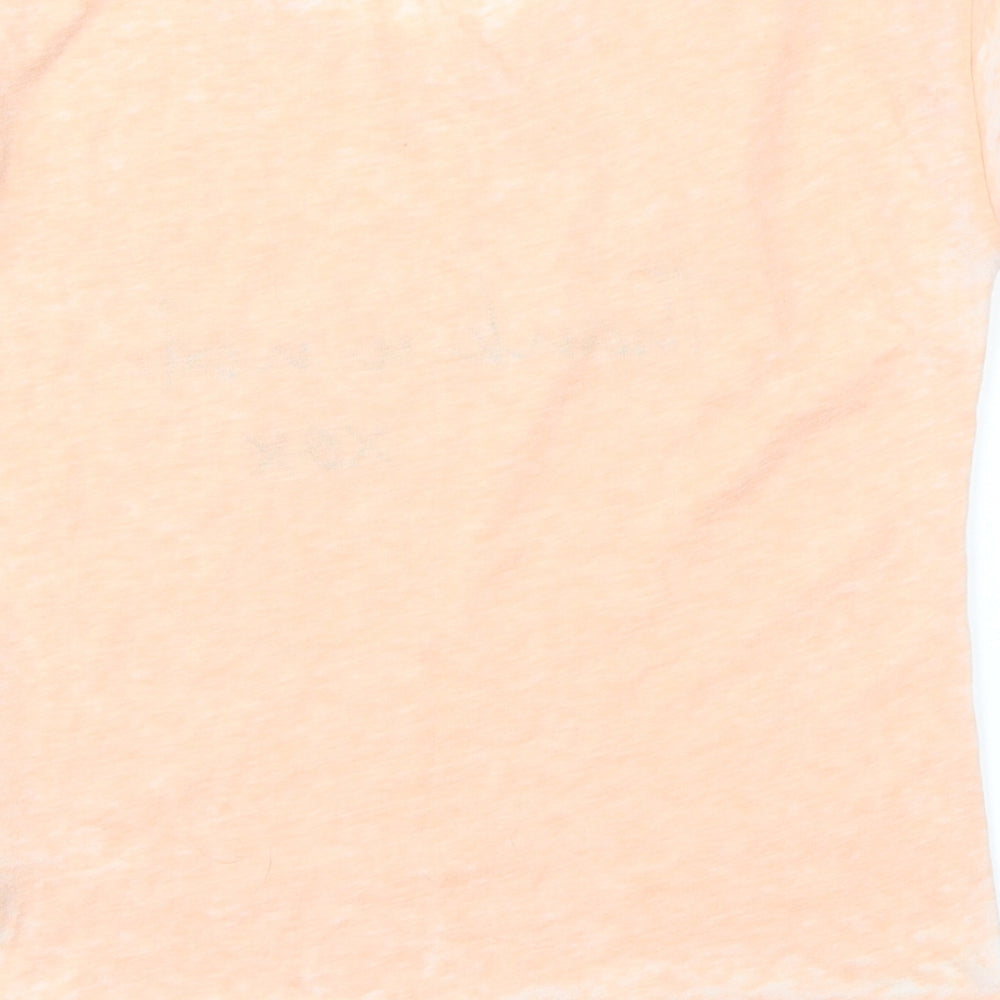 New Look Girls Pink Basic T-Shirt Size 9 Years