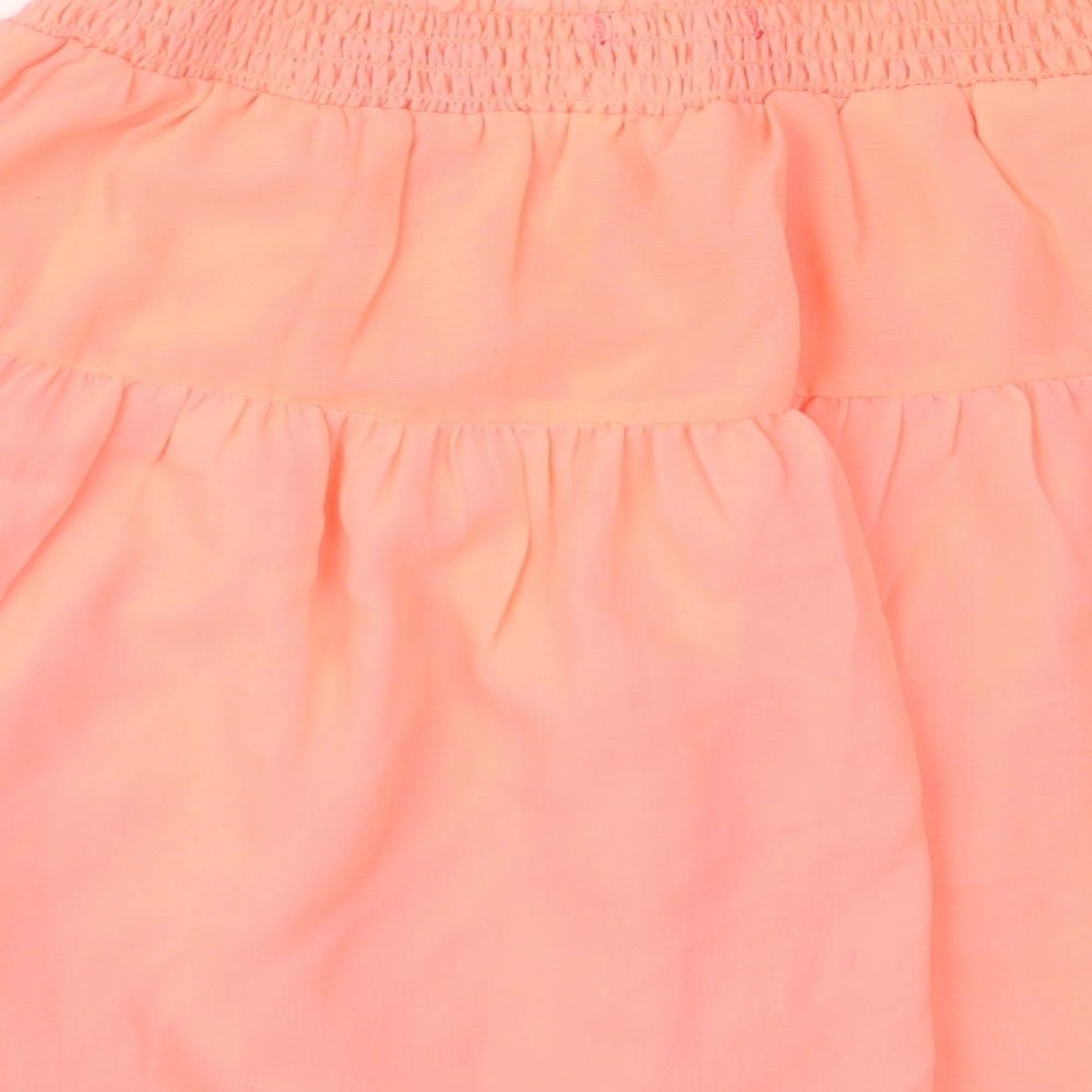 Atmosphere Womens Orange Peasant Skirt Size 10