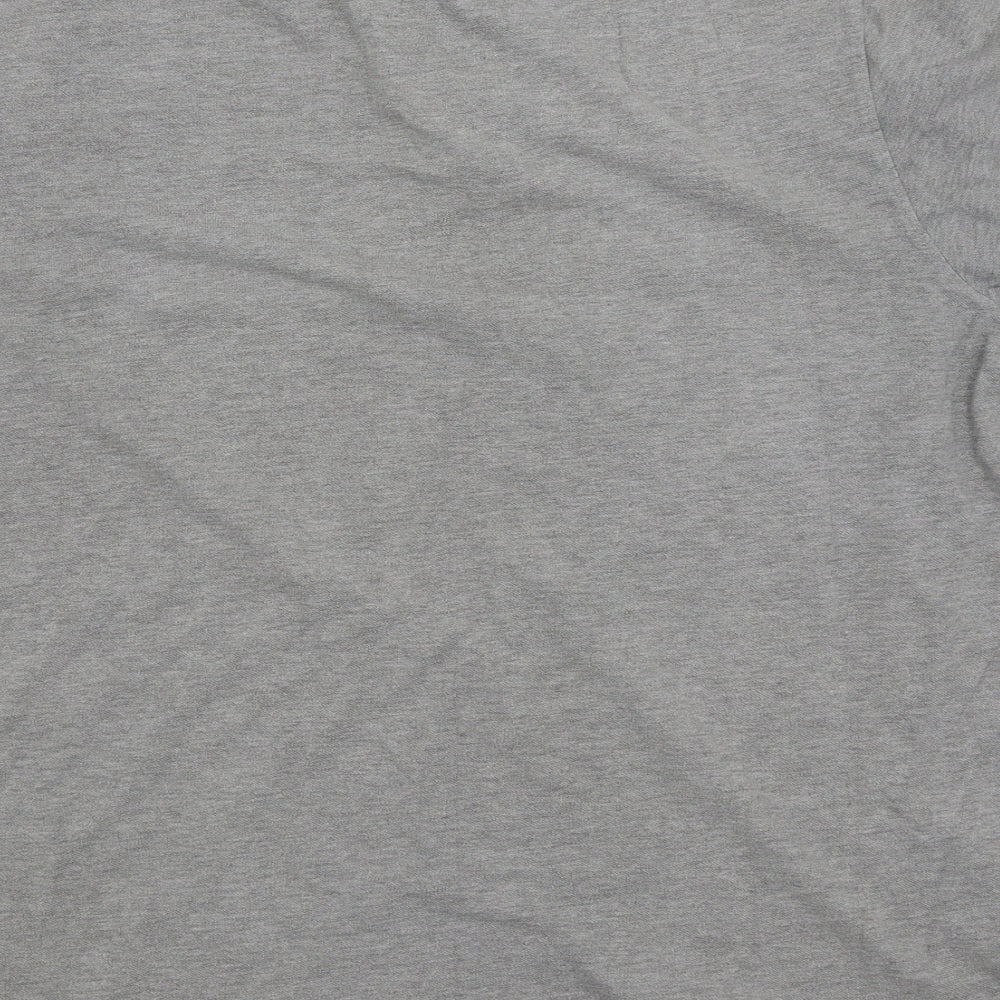 Nickelson Mens Grey Polo Size L