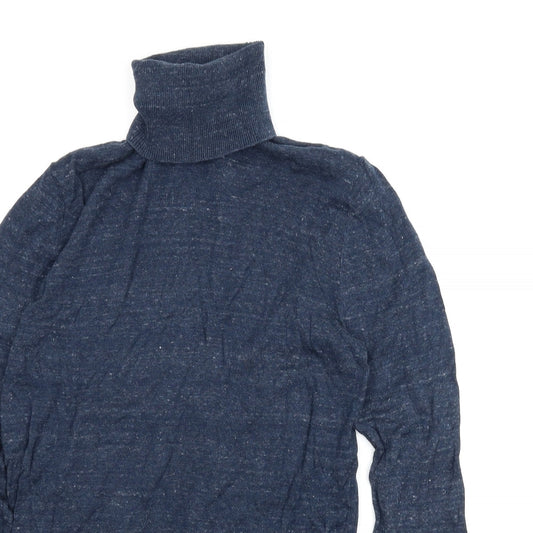 Topman Mens Blue Pullover Jumper Size XS