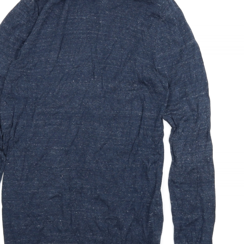 Topman Mens Blue Pullover Jumper Size XS