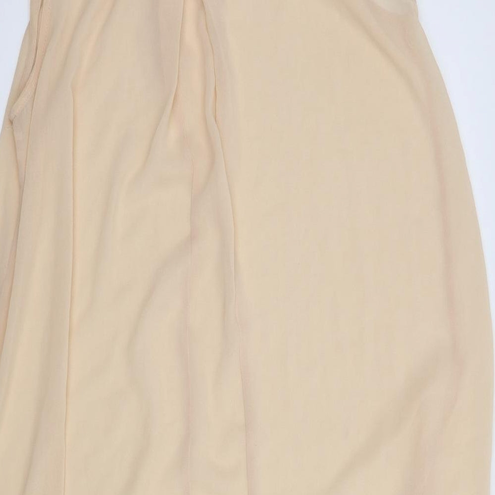 Womens UK Size 10 River Island Pink Basic Blouse