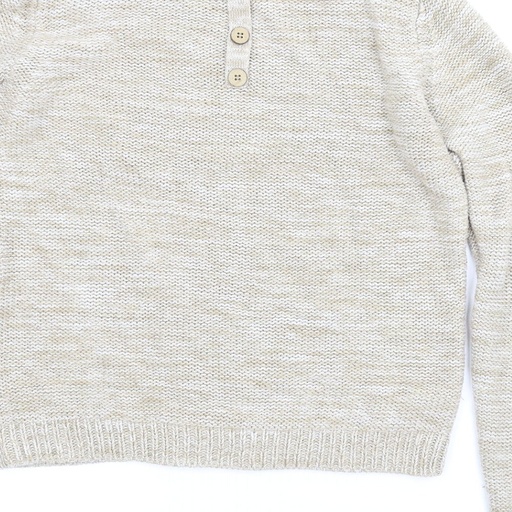 George Womens Beige Pullover Jumper Size 10