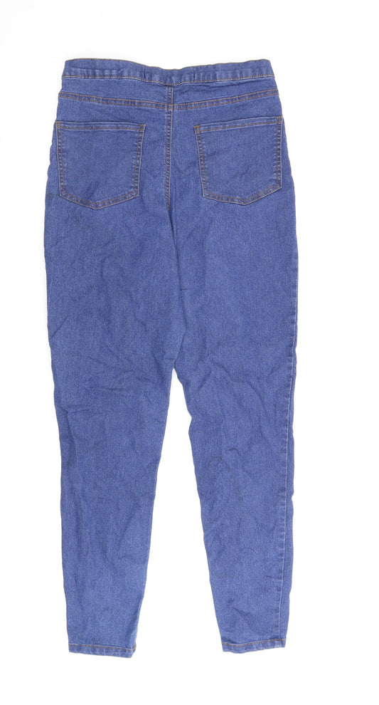 Denim Co Womens Blue Denim Skinny Jeans Size 12 L27 in