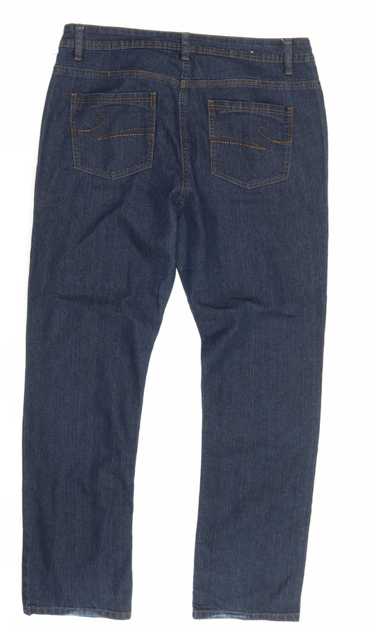 George Womens Blue Denim Skinny Jeans Size 12