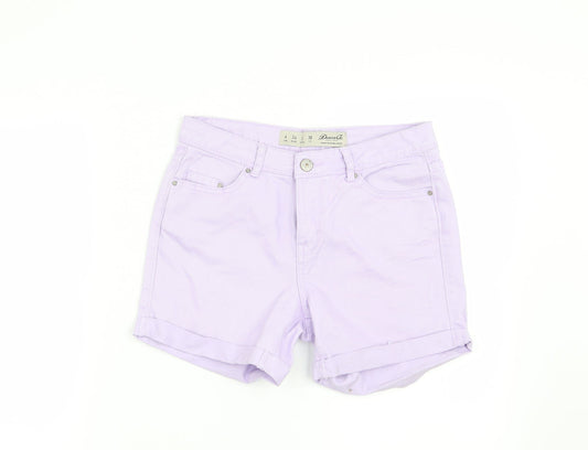 Womens UK Size 6 Denim CO Regular Fit Cut-Off Shorts