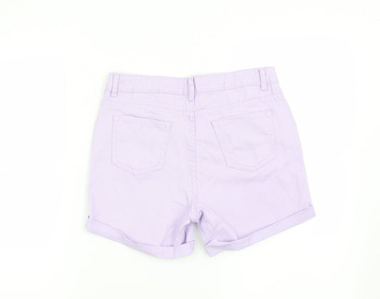 Denim CO Womens Purple   Cut-Off Shorts Size 6
