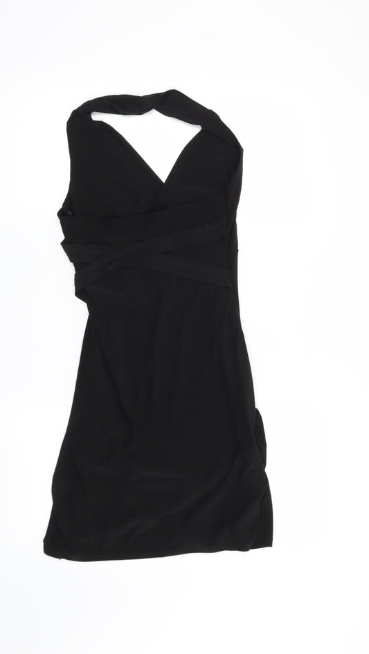Missguided Womens Black Bodycon Size 10