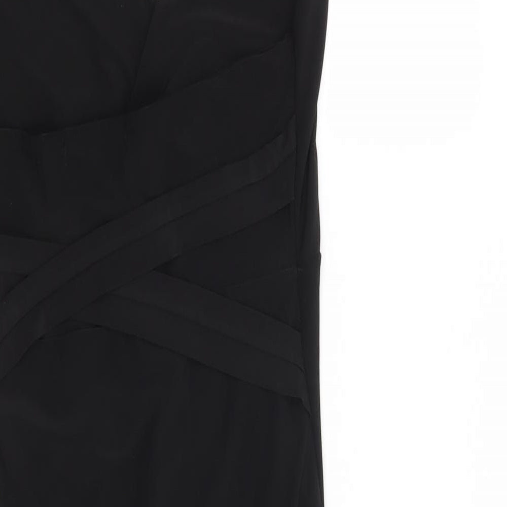 Missguided Womens Black Bodycon Size 10