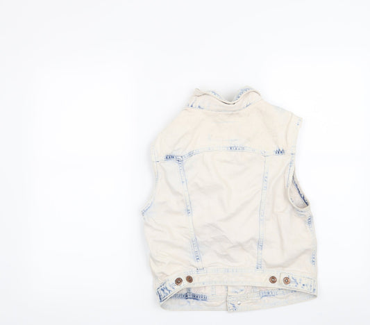 &Denim Womens Blue Jacket Size 12