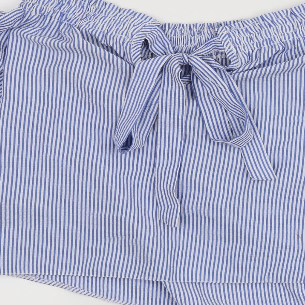 Womens UK Size 6 Atmosphere Blue Basic Blouse