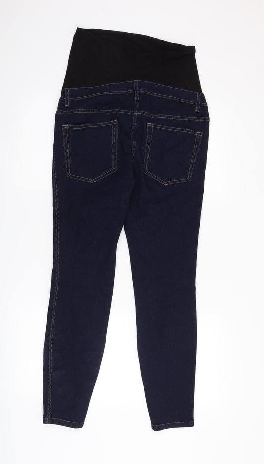 NEXT Womens Blue Skinny Jeans Size 10 L27 in