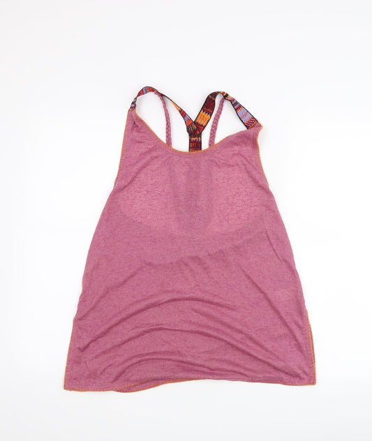 Womens UK Size 10 NEXT Pink Basic Tank