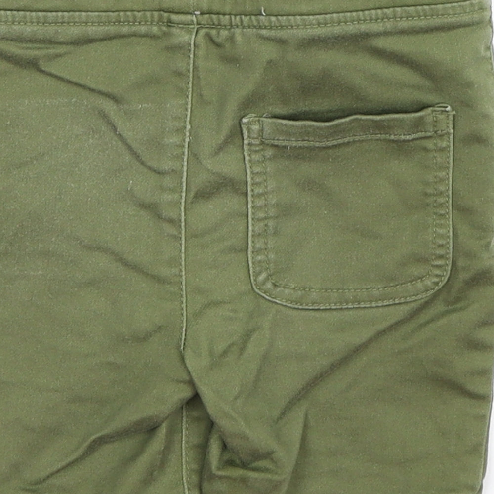 Primark Boys Green Denim Chino Shorts Size 2-3 Years