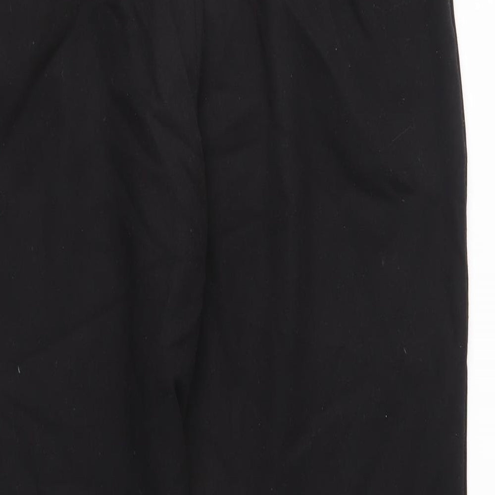 Womens UK Size 10 H&M Regular Fit Black Trousers