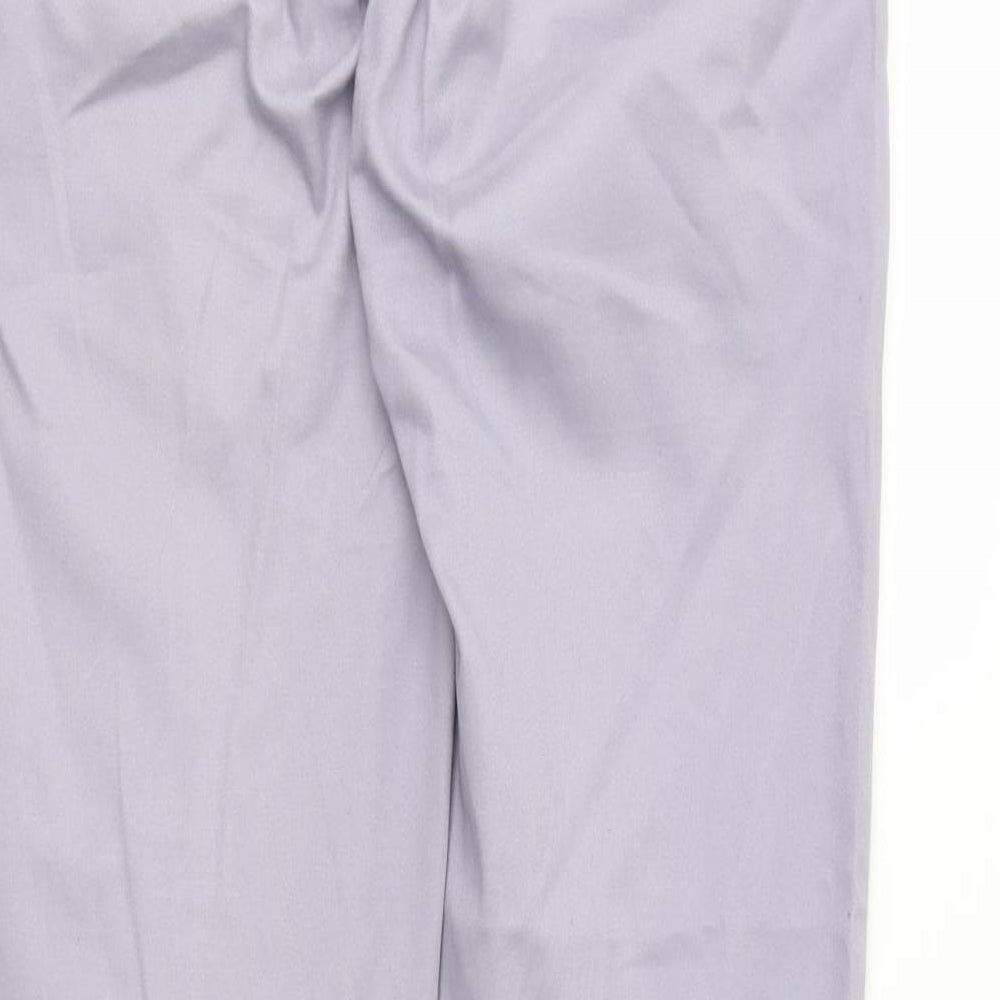 Mens UK Size 30 in Topman Regular Fit Purple Trousers