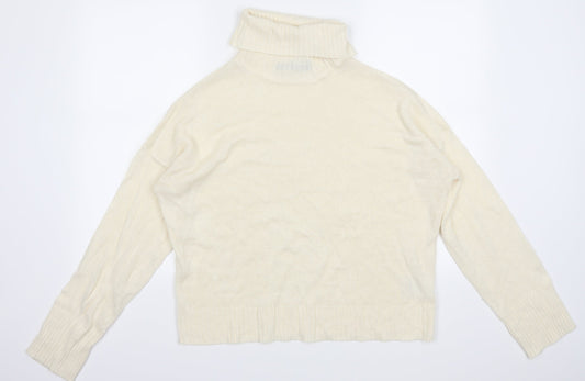 Brave Soul Womens Ivory Pullover Jumper Size L