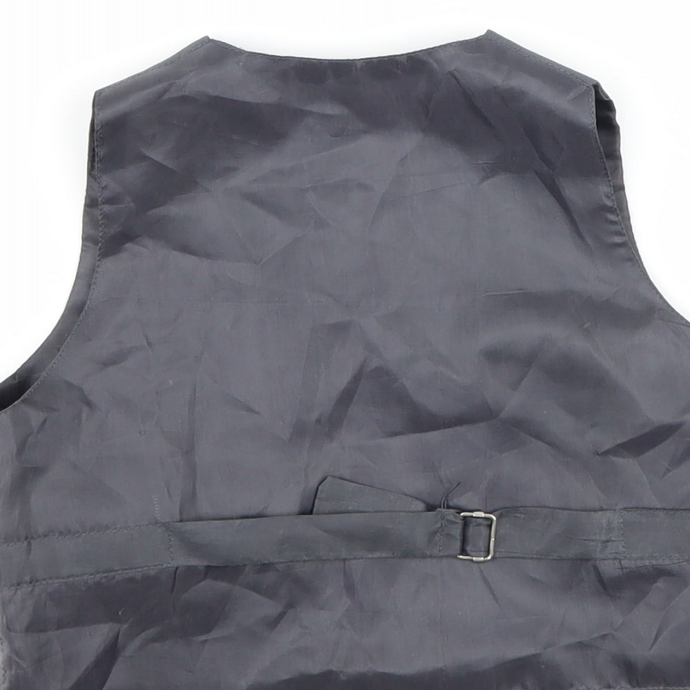 Preworn Boys Grey Jacket Waistcoat Size 3 Years