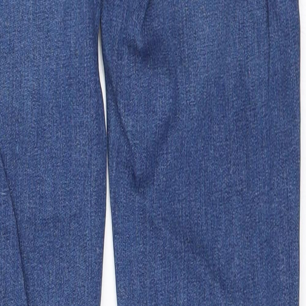 Topshop Womens Blue Skinny Jeans Size 26 in L32 in
