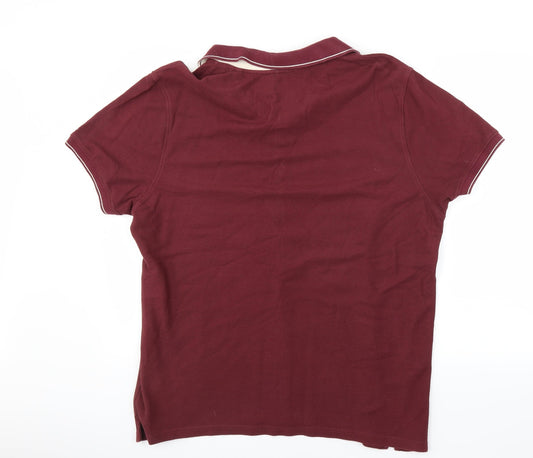 Hammond & CO Mens Red Polo Size XL