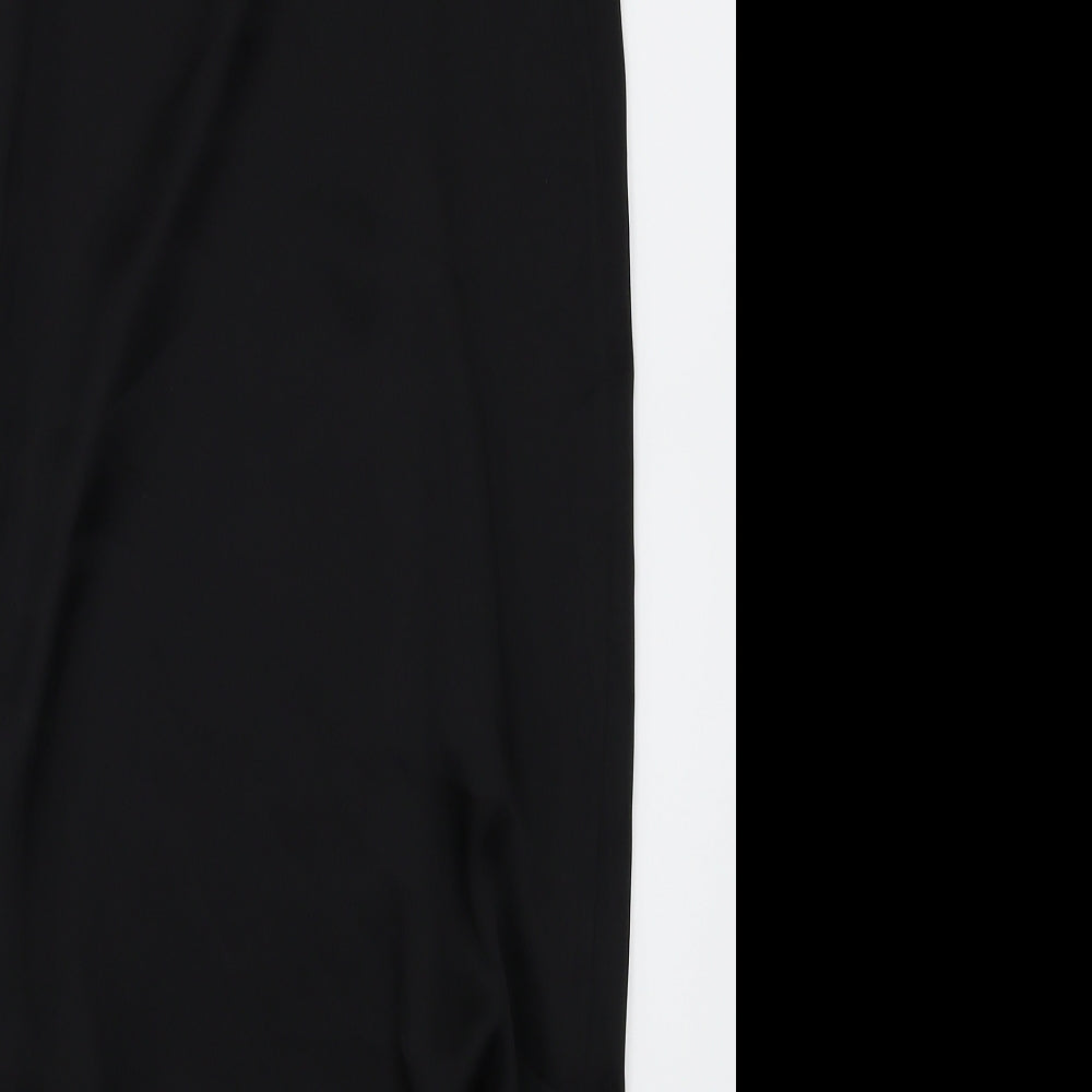 Womens UK Size 8 Topshop Black Camisole Blouse