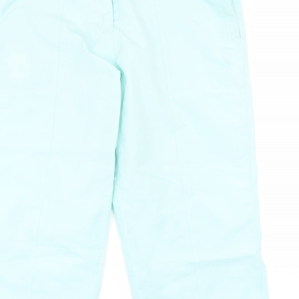 Embargo Womens Green Cropped Trousers Size 14 L20 in
