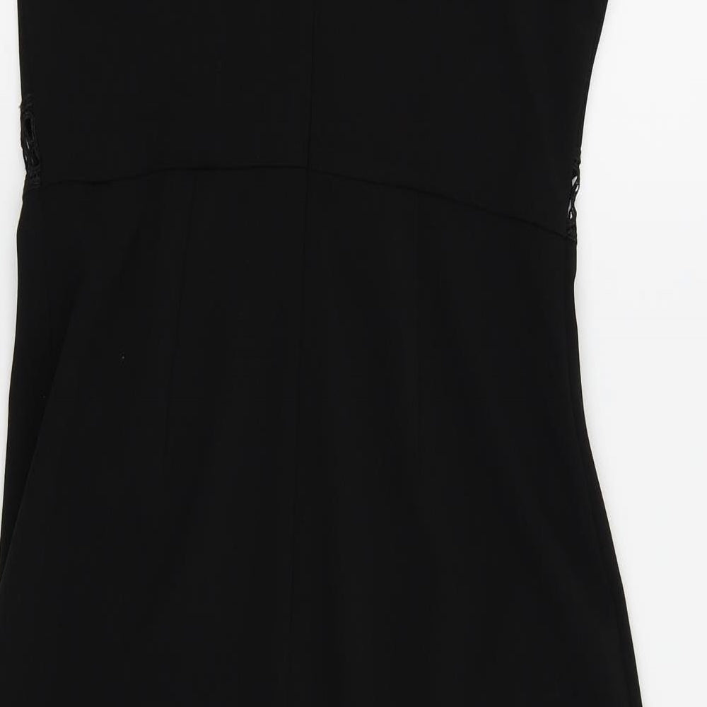 New Look Womens Black Jumpsuit One-Piece Size 8 L16 in