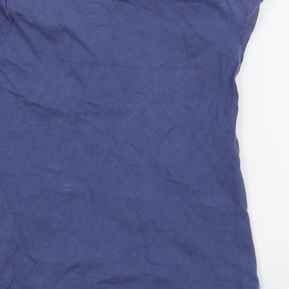 max Girls Blue Basic Polo Size 3-4 Years
