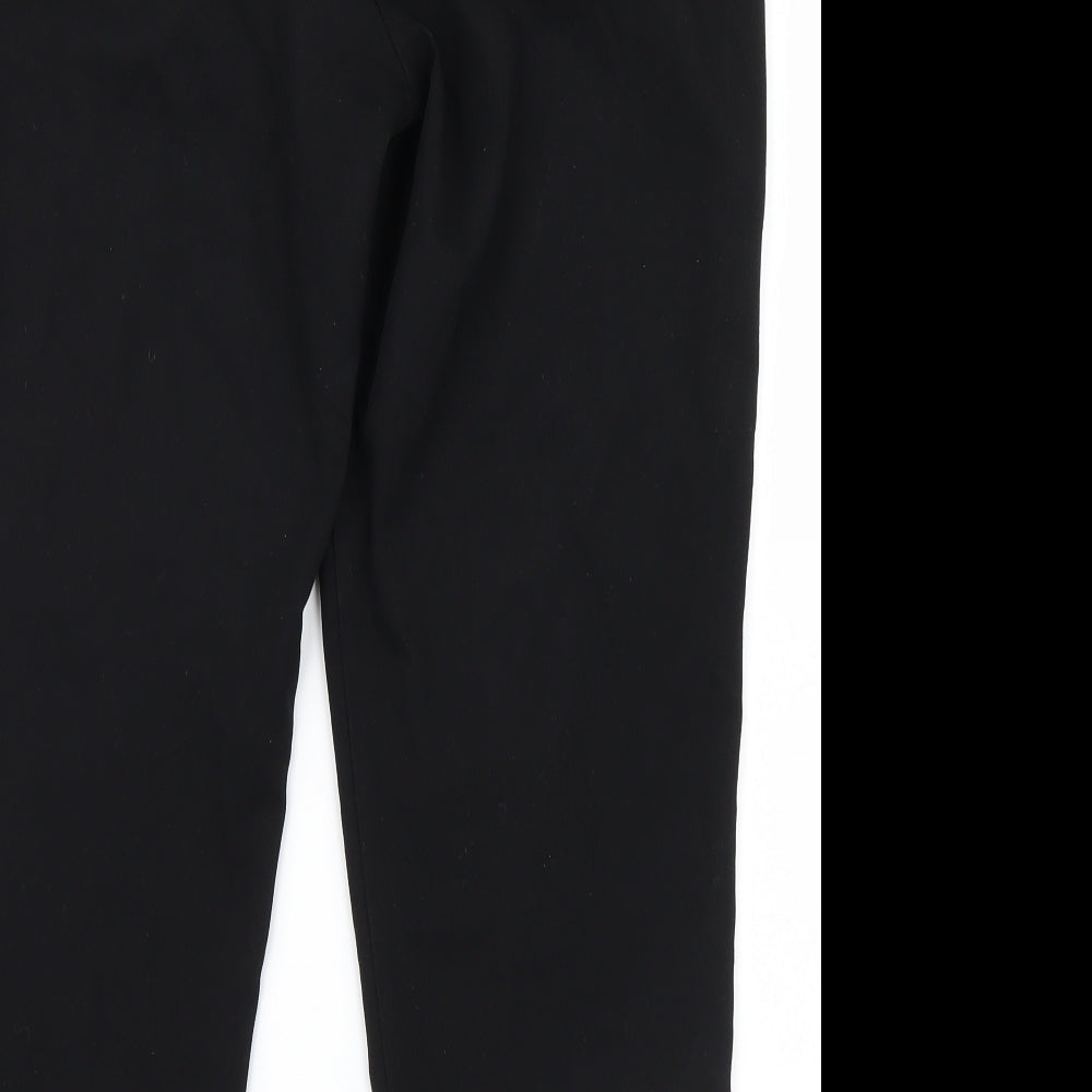 New Look Womens Black Trousers Size 12 L25 in