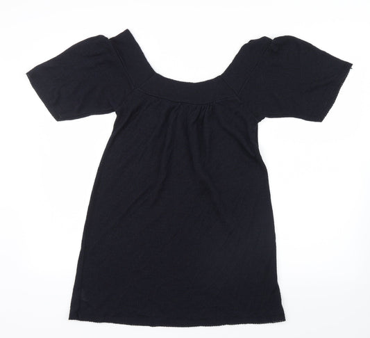 New Look Womens Blue Knit Mini Size 8