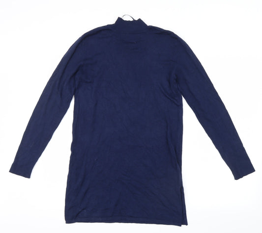 Womens UK Size 6 Atmosphere Blue Basic T-Shirt