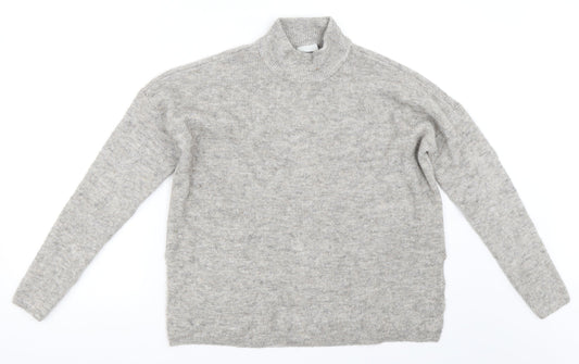 Noisy may Womens Grey Pullover Jumper Size M